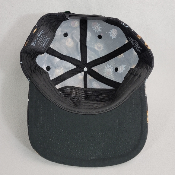Rick And Morty Bioworld Adult Swim Snapback Adult Hat Cap - Picture 8 of 12